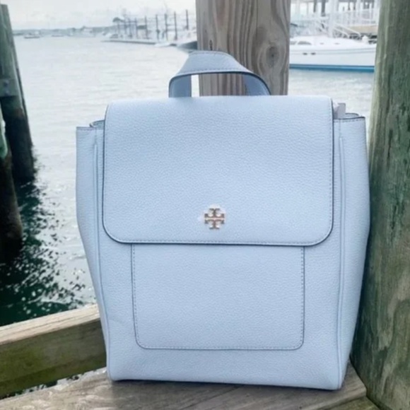 tory burch flap backpack